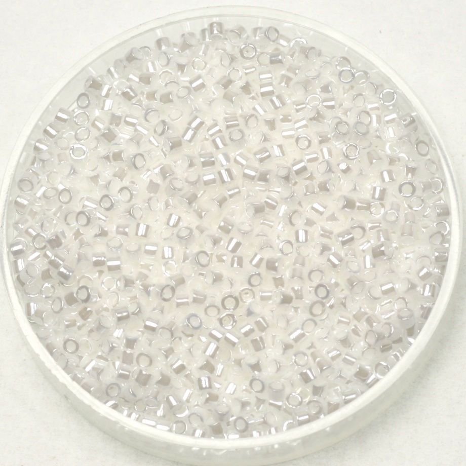 Miyuki Delica's 11/0 Ceylon White Pearl, 5 grams
