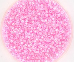 Miyuki Delica's 11/0 Ceylon Cotton Candy Pink, 7.2 grams