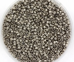Miyuki Delica's 11/0 Plated Nickel, 5 gram