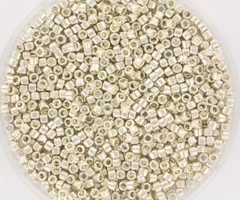 Miyuki Delica's 11/0 Galvanized Silver, 5 grams