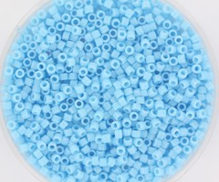 Miyuki Delica's 11/0 Opaque Turquoise Blue, 7.2 grams