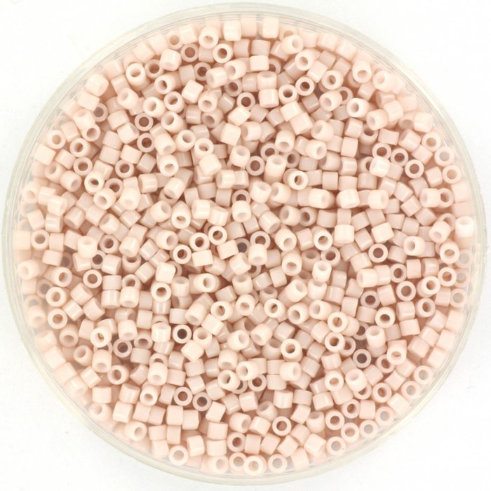 Miyuki Delica's 11/0 Opaque Pink Champagne, 7.2 gram