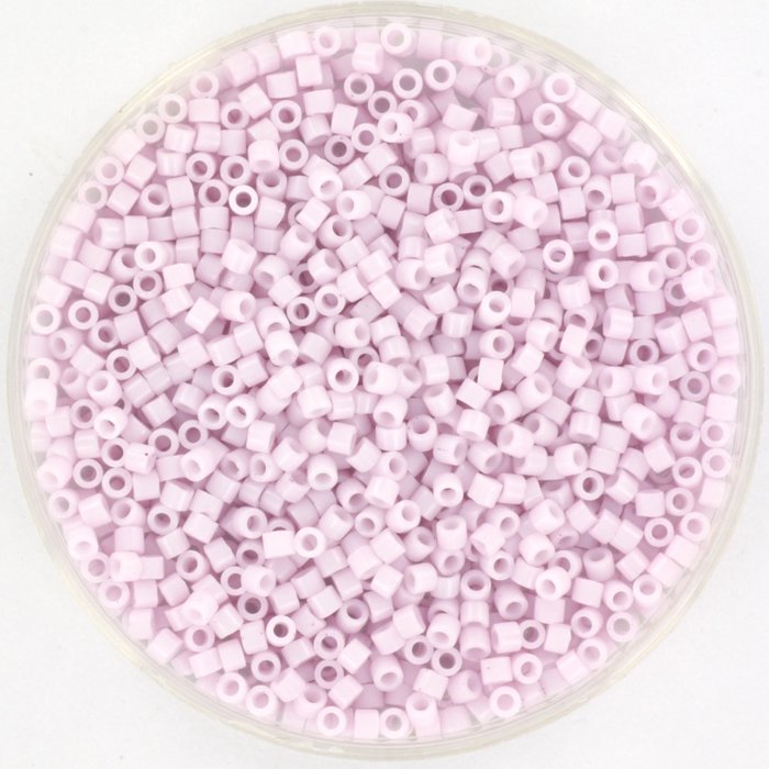 Miyuki Delica's 11/0 Opaque Pale Rose, 7.2 grams