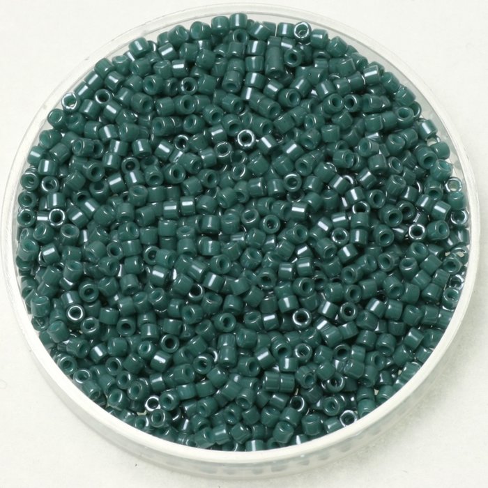 Miyuki Delica's 11/0 Opaque Luster Mallard, 7.2 gram
