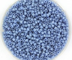 Miyuki Delica's 11/0 Opaque Luster Denim Blue, 5 gram