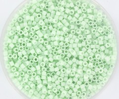 Miyuki Delica's 11/0 Opaque Light Mint, 7.2 gram