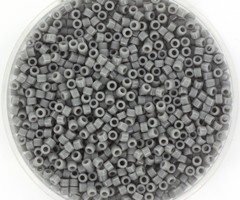 Miyuki Delica's 11/0 Opaque Gray, 5 grams
