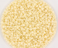 Miyuki Delica's 11/0 Opaque Dark Cream, 5 gram