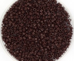 Miyuki Delica's 11/0 Opaque Currant, 5 grams
