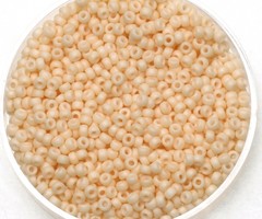Miyuki Seed Beads 11/0 Opaque Matt Antique Beige, 5 grams