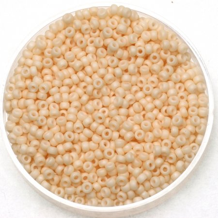 Miyuki Seed Beads 11/0 Opaque Matt Antique Beige, 5 grams