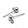 8 pieces Stainless Steel Stud Earring 15x4mm