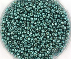 Miyuki Rocailles 11/0 Duracoat Galvanized Sea Foam, 5 gram