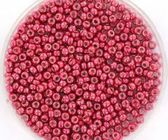 Miyuki Rocailles 11/0 Duracoat Galvanized Light Cranberry, 5 gram