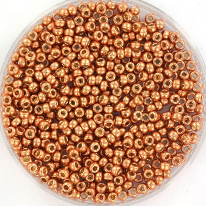 Miyuki Rocailles 11/0 Duracoat Galvanized Muscat, 5 gram