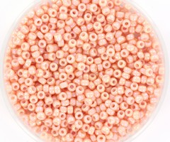 Miyuki Seed Beads 11/0 Opaque Luster Tea Rose, 5 grams