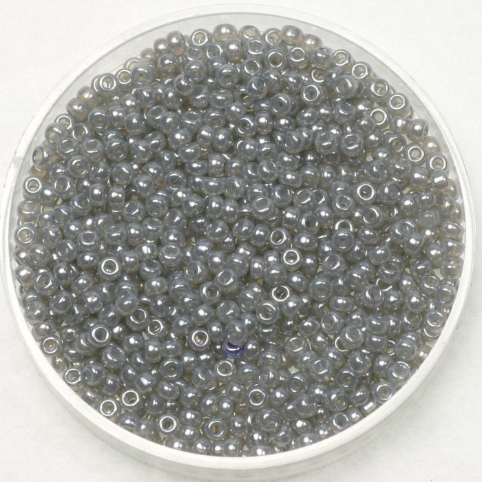 Miyuki Seed Beads 11/0 Ceylon Silver Gray, 5 grams