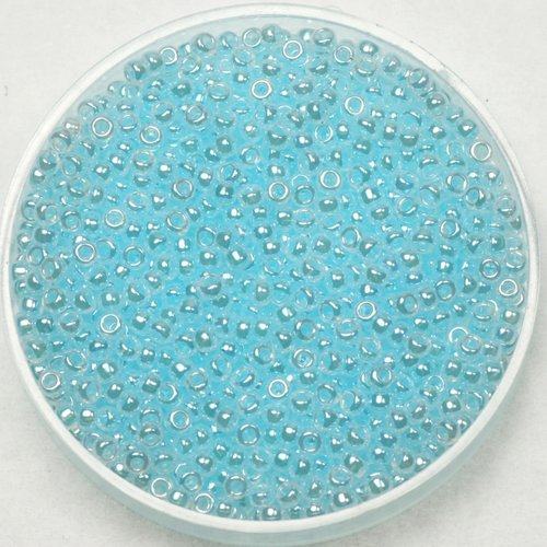 Miyuki Seed Beads 11/0 Ceylon Light Aqua, 5 grams 