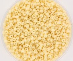 Miyuki Rocailles 11/0 Opaque Dark Cream, 5 gram
