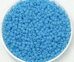 Miyuki Rocailles 11/0 Opaque Turquoise Blue, 5 gram