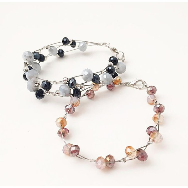 How to Make a Floating Necklace or Bracelet Beads & Basics