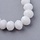 Facetkralen 3.5~4x3mm Wit, 80 stuks