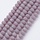 Faceted Beads 4x3mm Vintage Purple, 120 pieces