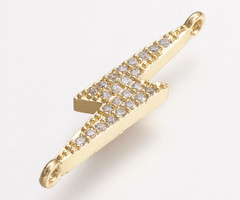 Connector with Zirconia 6x27mm Lightning Bolt