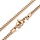 Stainless Steel Box Chain 2mm Necklace Gold Plated 45cm