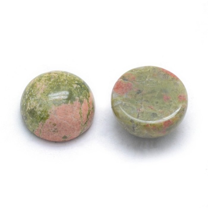 Natural Unakiet Edelsteen Cabochon 10mm