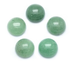 Natural Green Aventurine Gemstone Cabochon 10mm