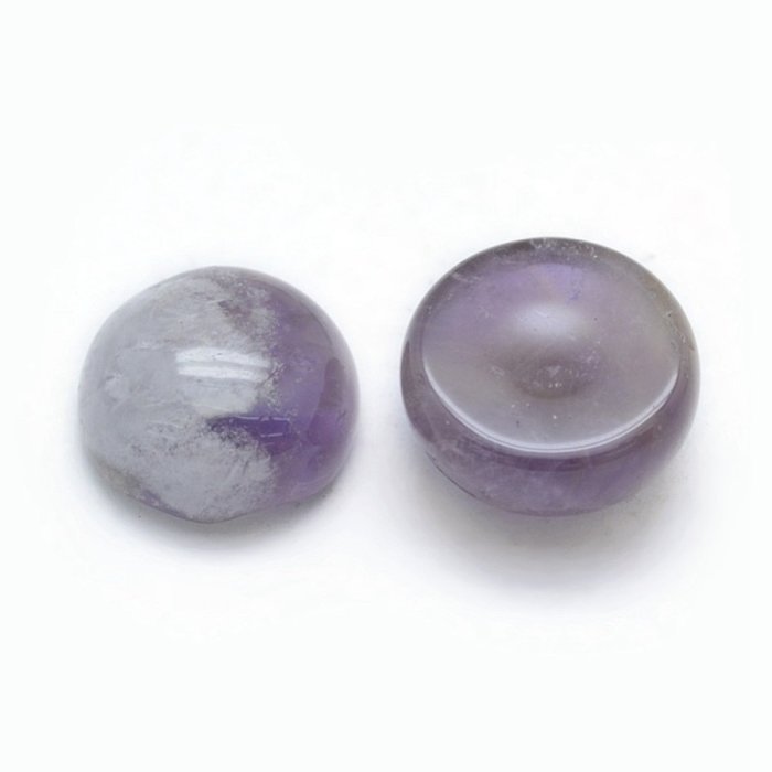 Natural Amethist Edelsteen Cabochon 10mm