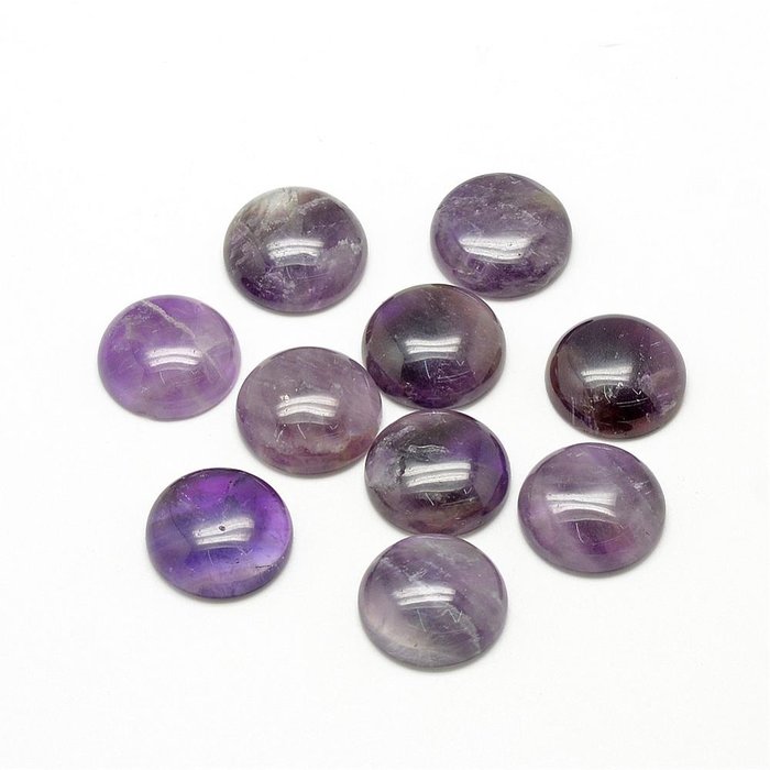 Natural Amethist Edelsteen Cabochon 20mm