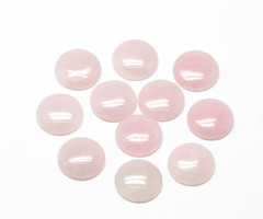 Natural Rozenkwarts Edelsteen Cabochon 20mm