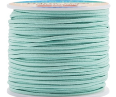 Elastiek 2mm Turquoise, 1 meter
