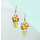 Colorful Earrings with Drop Beads inspi309