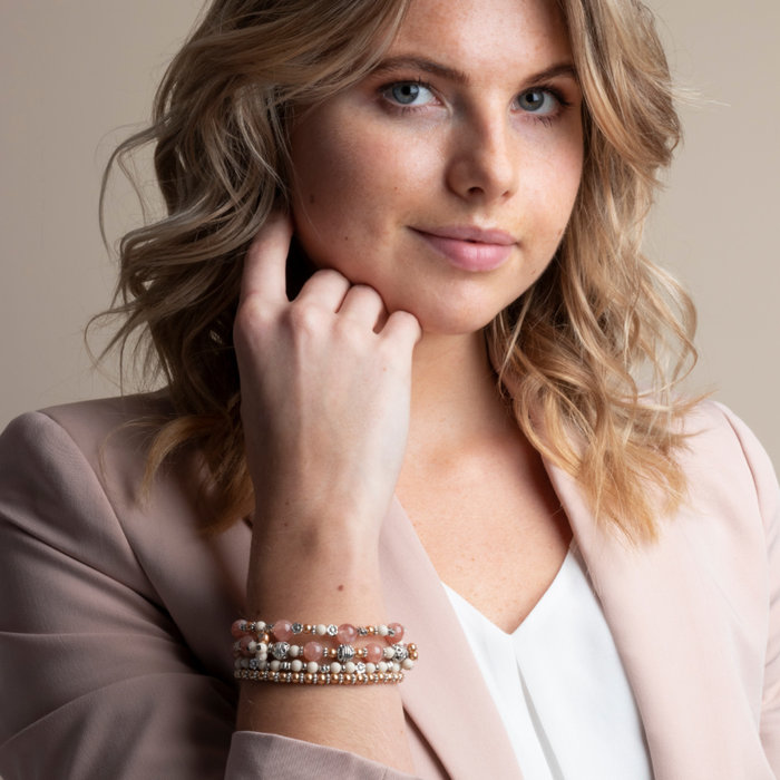 Boho Armband met Edelsteen kralen Maken inspi316