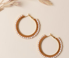 How to Make Bohemian Earrings with Miyuki Beads