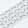Stainless Steel Cable Chain Silver 7x4mm, 1 meter