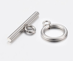 groep Kindercentrum Pence Sluitingen en slotjes voor sieraden maken (nikkelvrij / stainless steel) -  Beads & Basics