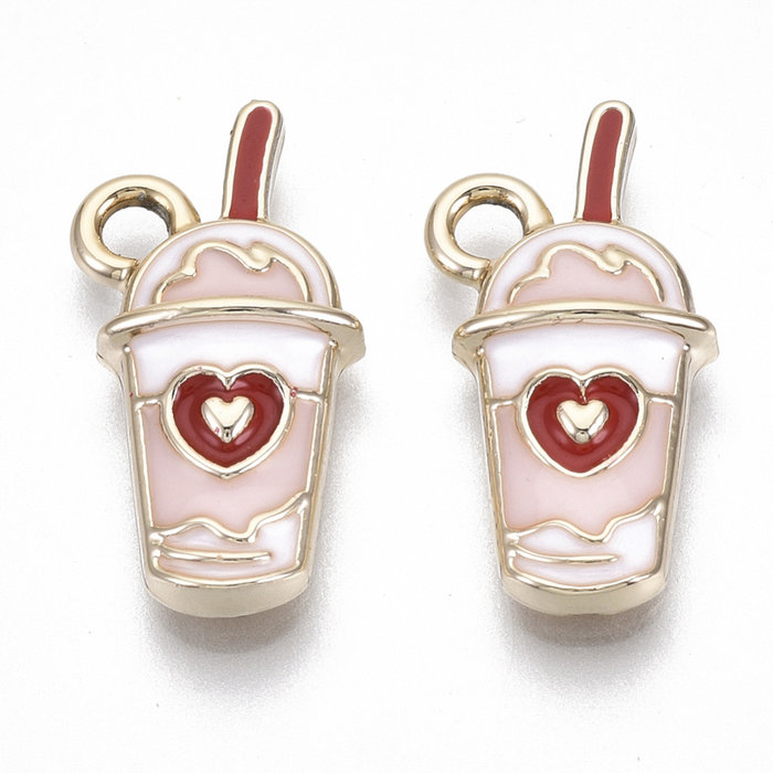 Milkshake Charm Nickel Free 20x10mm