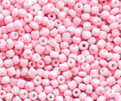 7 gram Rocailles Licht Roze Shine 2mm