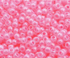 Rocailles Snoep Roze 2mm, 7 gram