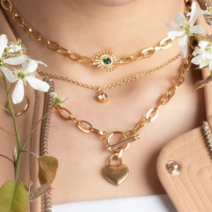 Make your own Chunky Steel Necklaces inspi333