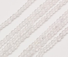 Natural Grade AA Crystal Quartz Gemstone Beads 2mm, strand 40cm, 174 pieces