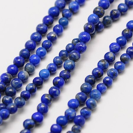 Lapis Lazuli Grade AB Mini Edelsteen Kralen 2mm, streng 174 stuks