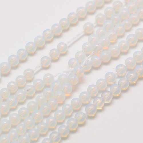 Natural Opalite Gemstone Beads 2mm, strand 174 pieces 