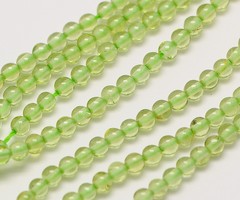 Natural Peridot Edelsteen Kralen 2mm, streng 40cm, 174 stuks