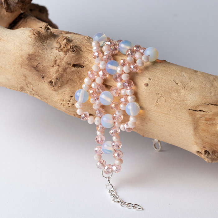 How to make a Chique Beadwork Pattern Bracelet inspi417