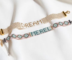 Miyuki Naam Armband Weven met Patroon